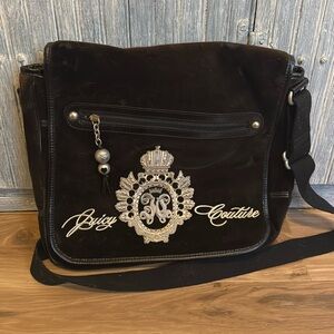 Juicy Couture Black Messenger Bag